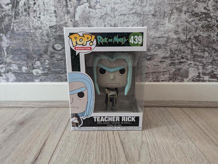 Funko Pop!: Teacher Rick [nr. 439], Verzamelen, Poppetjes en Figuurtjes, Nieuw, Ophalen of Verzenden