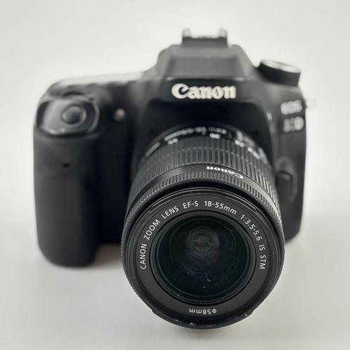 Canon EOS 80D + EF-S 18-55 1:3.5-5.6 IS STM Lens, Audio, Tv en Foto, Fotocamera's Digitaal, Zo goed als nieuw