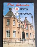 Sparta - Feyenoord 1992/1993, Verzamelen, Ophalen of Verzenden, Zo goed als nieuw, Feyenoord, Boek of Tijdschrift