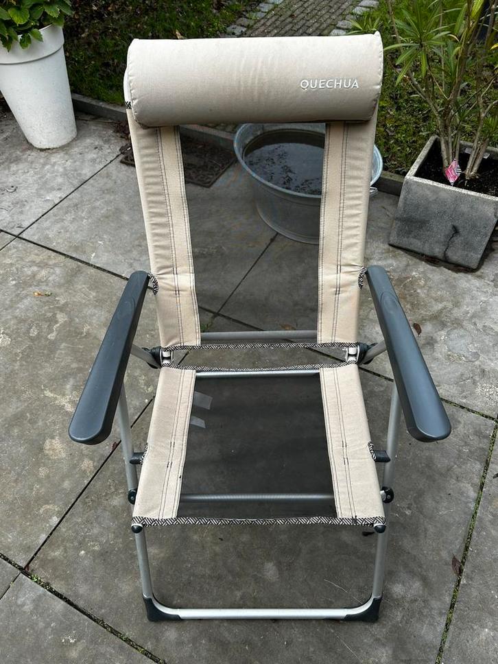 4 campingstoelen, Caravans en Kamperen, Kampeermeubelen, Gebruikt, Campingstoel, Ophalen