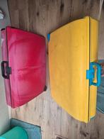 Carlton koffers, Gebruikt, Hard kunststof, Ophalen of Verzenden, 70 cm of meer