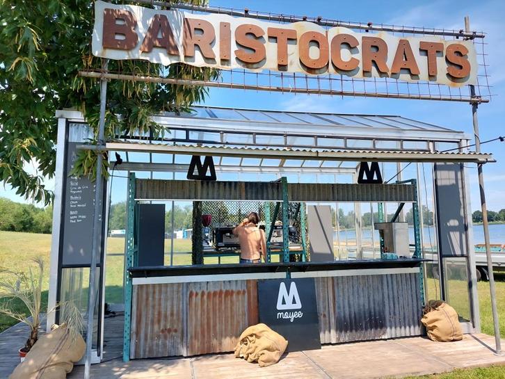 Stelling Bar huren! - Industriële uitgifte te huur!, Hobby en Vrije tijd, Feestartikelen | Verhuur, Zo goed als nieuw, Overige