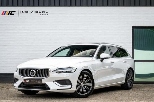Volvo V60 2.0 T6 Recharge AWD Inscription LONG RANGE Massage, Auto's, Volvo, Bedrijf, Te koop, V60, 360° camera, 4x4, ABS, Achteruitrijcamera