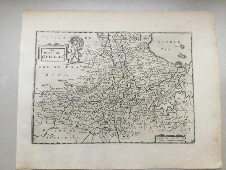 Niimegen, Arnhem, Enschede,Deventer , Colom, 1660. Zeldzaam, Antiek en Kunst, Kunst | Etsen en Gravures, Verzenden