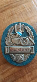 Kraftw. Führer Embleem, Ophalen of Verzenden, Overige soorten, Duitsland, Embleem of Badge
