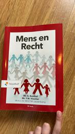 A. Bunthof - Mens en Recht, Sociale wetenschap, Ophalen of Verzenden, Zo goed als nieuw, A. Bunthof; Y.M. Visscher