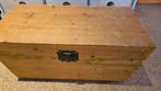 Authentieke grenenhouten dekenkist, Huis en Inrichting, Woonaccessoires | Kisten, Ophalen, Gebruikt, Minder dan 50 cm, 75 tot 100 cm