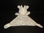 MOOIE GIRAFFE KNUFFELDOEKJE VELOURS WIT MET, Verzenden, Nieuw, Overige typen