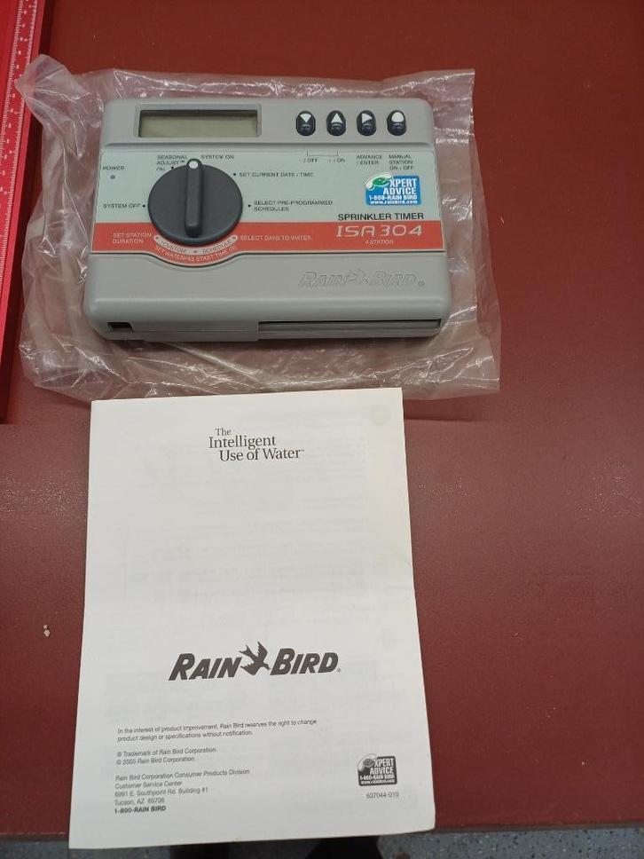 NIEUW! rainbird isa 304 sproei sprinkler computer timer rain, Tuin en Terras, Bewateringscomputers, Nieuw, Ophalen of Verzenden