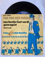 Vinyl single Ton vd Meer - Een beetje vent wordt geen agent, Gebruikt, 7 inch, Single, Ophalen of Verzenden