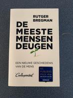 DE MEESTE MENSEN DEUGEN, Ophalen of Verzenden, Zo goed als nieuw, RUTGER BREGMAN, Overige onderwerpen