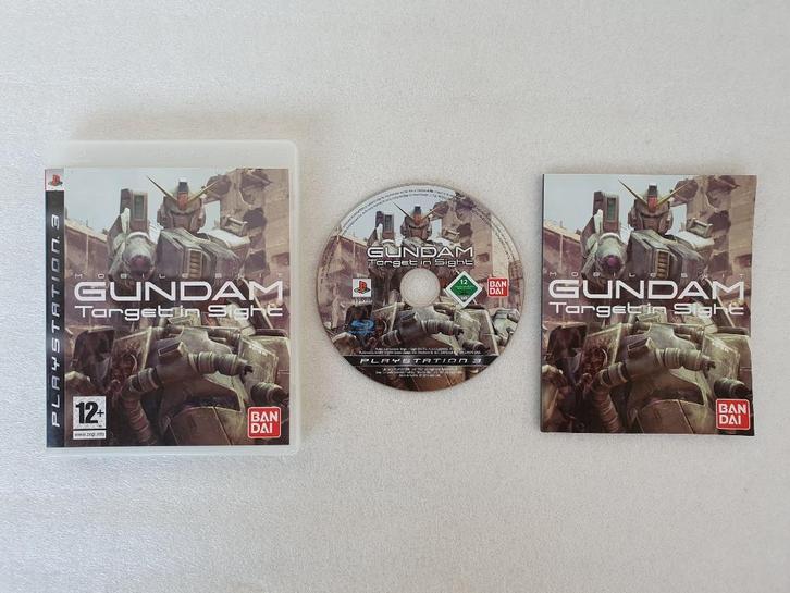 PS3: Mobile Suit Gundam - Target In Sight, Spelcomputers en Games, Games | Sony PlayStation 3, Gebruikt, Avontuur en Actie, 1 speler