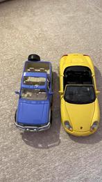 Modelauto’s mitsubishu pajero en porsche Boxster, Ophalen of Verzenden, Gebruikt