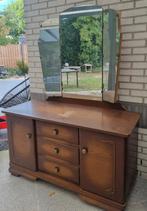 Vintage dressoir met spiegel, Ophalen, Vintage, 25 tot 50 cm, Gebruikt