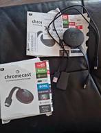 2x Chromecast met wifi, Audio, Tv en Foto, Mediaspelers, Ophalen, Nieuw, HDMI