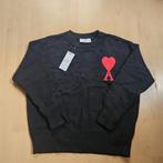 Navy Ami Paris sweater, Verzenden, Zo goed als nieuw, Blauw