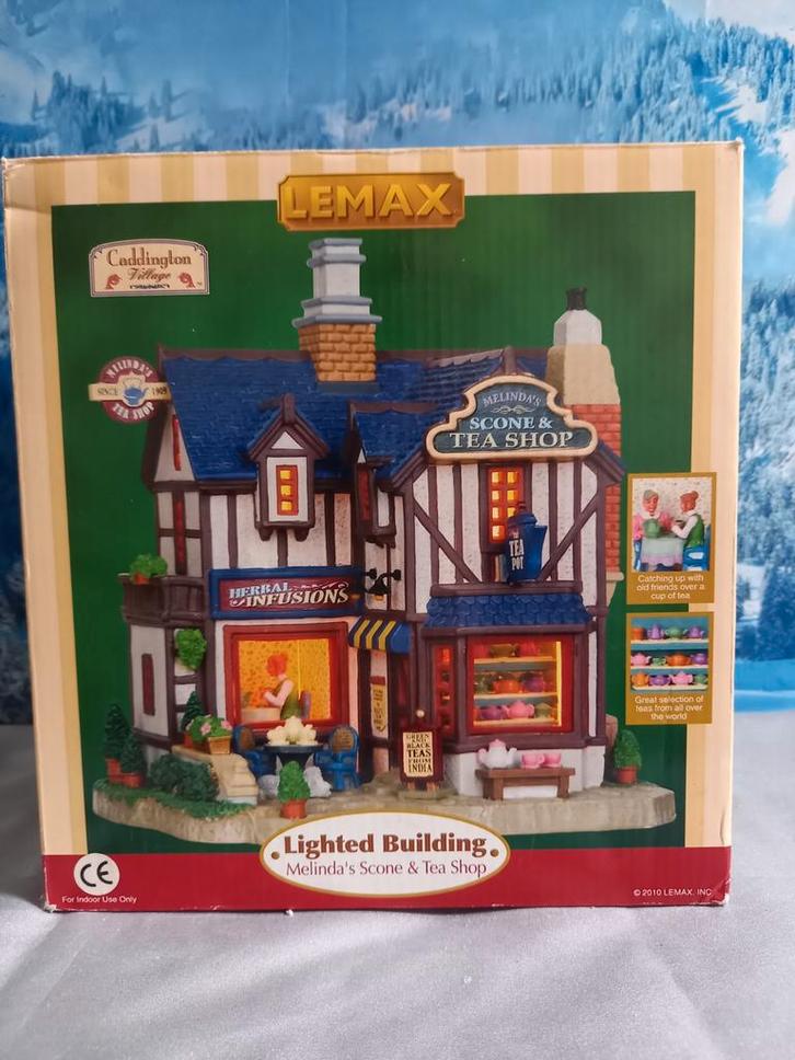 Lemax Melinda Scone & Tea Shop, Diversen, Kerst, Ophalen of Verzenden