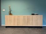 Dressoir eiken massief - OP MAAT, Niet ingevuld, Met deur(en), 150 tot 200 cm, Nieuw