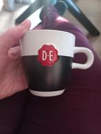 Mok D.E. Zwart Wit 2 stuks, Ophalen of Verzenden, Zo goed als nieuw