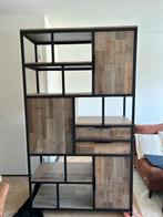 Kast industrieel, Ophalen, 200 cm of meer, Teakhout, Zo goed als nieuw