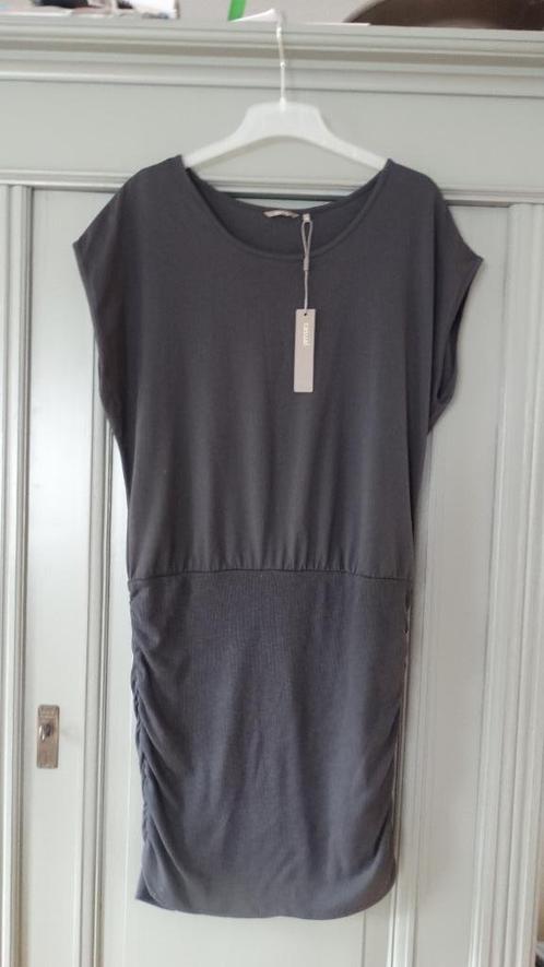 NIEUW antracite tricot jurkje, maat XL, van Sandwich, Kleding | Dames, Jurken, Nieuw, Maat 46/48 (XL) of groter, Grijs, Knielengte