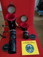 2 Vintage PANAGOR Automatic lensen incl. leren etui's, Ophalen of Verzenden, Gebruikt, Zoom