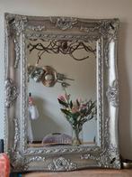 Grote Barok Spiegel met Zilveren Lijst, Ophalen, 100 tot 150 cm, Zo goed als nieuw, 75 tot 100 cm