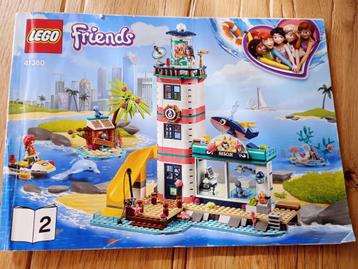 Lego Friends #41380: Reddingscentrum in de Vuurtoren  beschikbaar voor biedingen