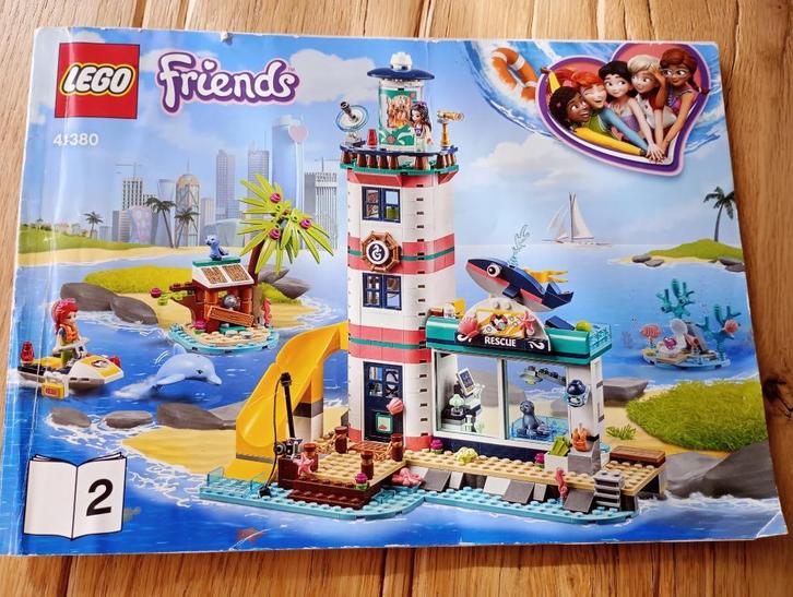Lego Friends #41380: Reddingscentrum in de Vuurtoren, Kinderen en Baby's, Speelgoed | Duplo en Lego, Gebruikt, Lego, Ophalen