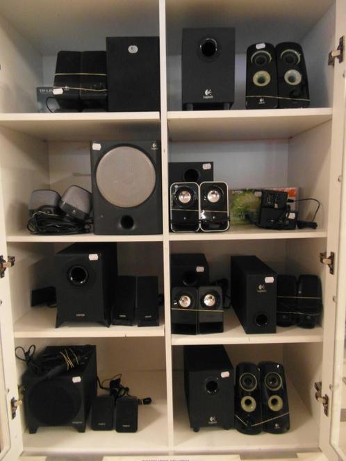 Volop PC luidsprekers en toetsenborden 2switchonline, Computers en Software, Pc speakers, Zo goed als nieuw, Ophalen