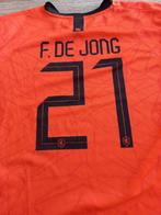 Voetbalshirt F. de Jong NL, Maat 56/58 (XL), Oranje, Ophalen of Verzenden, Voetbal