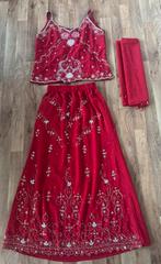 Sari / feestjurk, Ophalen of Verzenden, Zo goed als nieuw, Galajurk