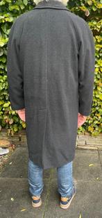 Wollen heren jas, Kleding | Heren, Jassen | Winter, Maat 52/54 (L), Zwart, Ophalen of Verzenden, Zo goed als nieuw