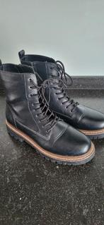 Veterboots Graceland, Kleding | Dames, Schoenen, Zwart, Lage of Enkellaarzen, Ophalen of Verzenden, Zo goed als nieuw
