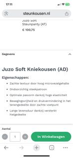 Juzo steunkousen Intense CCL2 Kniekousen - Nieuw & Gedragen, Sokken en Kniesokken, Zwart, Nieuw, Overige maten