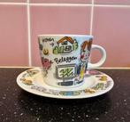 Blond Amsterdam Abn Amro kop & schotel, Huis en Inrichting, Keuken | Servies, Ophalen of Verzenden, Blond Amsterdam, Kop(pen) en/of Schotel(s)