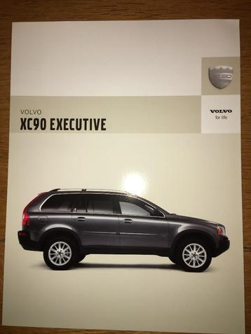 3x Volvo XC90 Executive folders/brochures NL 2003 2004 2005 beschikbaar voor biedingen