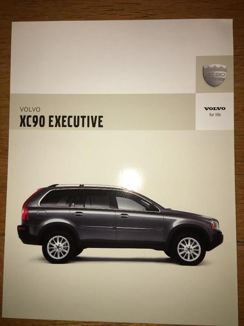 3x Volvo XC90 Executive folders/brochures NL 2003 2004 2005, Boeken, Auto's | Folders en Tijdschriften, Zo goed als nieuw, Volvo
