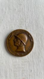 herdenkings penning  uit de eerste wereldoorlog, Postzegels en Munten, Ophalen of Verzenden, Overige materialen