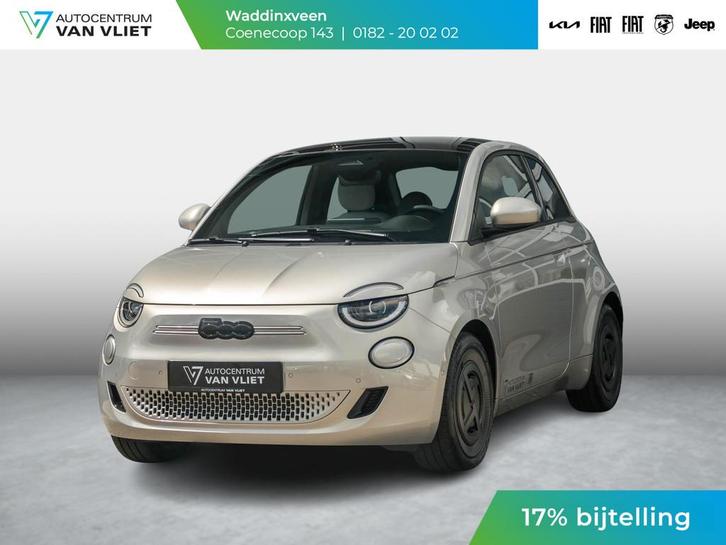 Fiat 500e Giorgio Armani Collector's Edition 42 kWh | 17% Bi, Auto's, Fiat, Bedrijf, Te koop, 500E, ABS, Achteruitrijcamera, Adaptive Cruise Control