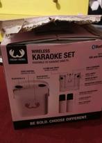 Fresh N Rebel karaoke apparaat roze, Audio, Tv en Foto, Karaoke-apparatuur, Ophalen, Zo goed als nieuw, Complete set