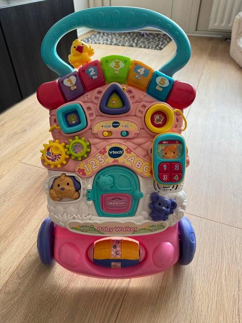 Vtech loopwagen, Kinderen en Baby's, Speelgoed | Vtech, Zo goed als nieuw, 6 maanden tot 2 jaar, Ophalen