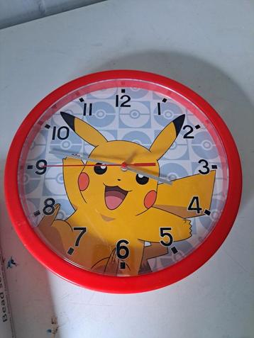 Pikachu Wandklok beschikbaar voor biedingen