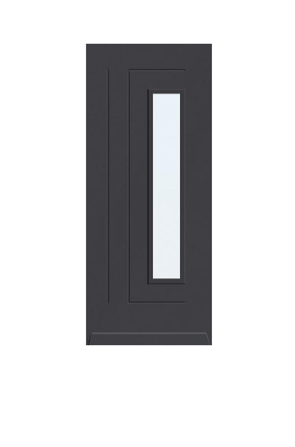 04. Voordeur inclusief materialen en montage - Geïsoleerd, Doe-het-zelf en Verbouw, Deuren en Horren, Nieuw, Buitendeur, 200 tot 215 cm