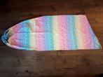 Yaro Ring sling in regenboogkleuren zgan., Kinderen en Baby's, Babydragers en Draagdoeken, Zij, Overige typen, Zo goed als nieuw