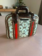 Spaarpot Koffer / Suitcase piggybank, Ophalen, Zo goed als nieuw, Dier