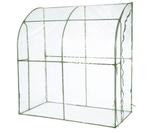 Muurtuinkas - 2 x 1 x 2,15m - lichtgroene buizen/transparant, Verzenden, Overige typen