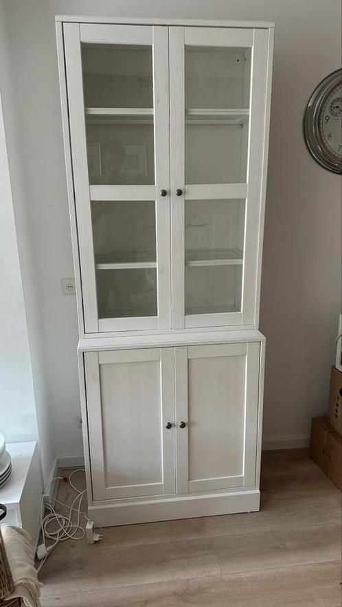 IKEA HAVSTA - Buffetkast wit, Huis en Inrichting, Kasten | Buffetkasten, Zo goed als nieuw, 200 cm of meer, 50 tot 100 cm, 25 tot 50 cm