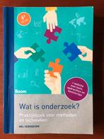 Nel Verhoeven - Wat is onderzoek?, Sociale wetenschap, Ophalen of Verzenden, Zo goed als nieuw, Nel Verhoeven