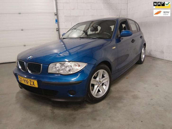 BMW 1-serie 116i 2005 Airco, Auto's, BMW, Bedrijf, Te koop, 1-Serie, ABS, Airbags, Boordcomputer, Centrale vergrendeling, Elektrische buitenspiegels